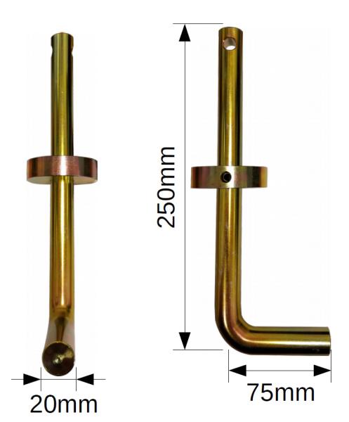 20mm L-Hakenspitze